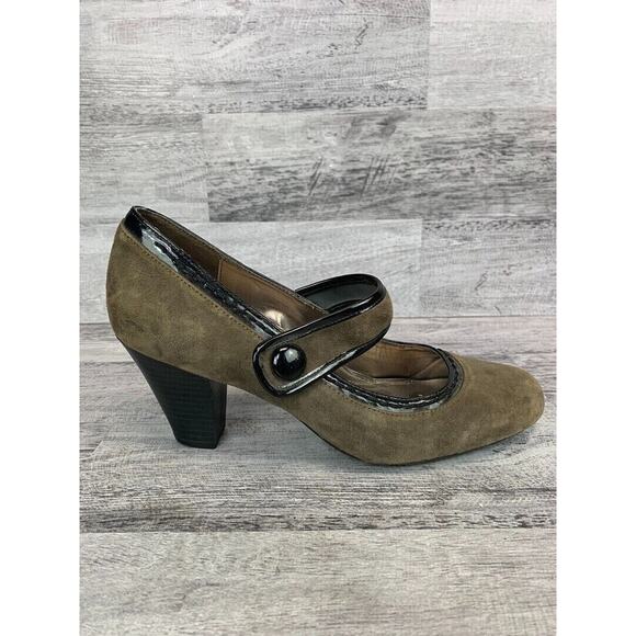 Naturalizer Womens Julius Suede Mary Jane Heels Size 8.5 - Picture 5 of 8